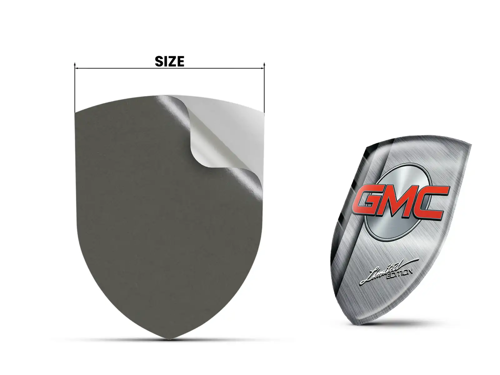 GMC Personalisierte Autosticker Limitiert Minimal Stern
